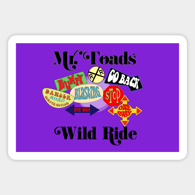 Bring Back The Wild Ride Magnet by Bt519